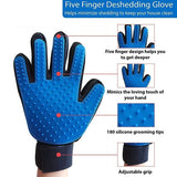 Pet Deshedding Brush Glove