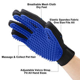 Pet Deshedding Brush Glove